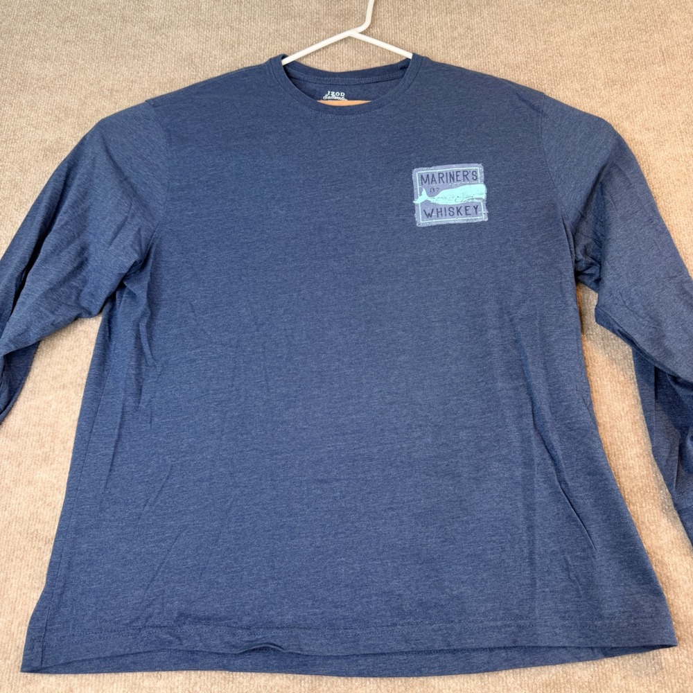 IZOD Saltwater Mens XXL Long Sleeve T-Shirt Lot of 3 - Picture 9 of 16